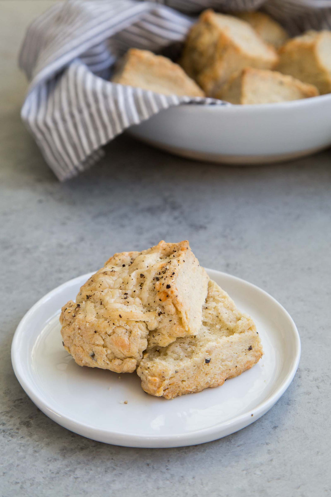 Black Pepper Gouda Scones