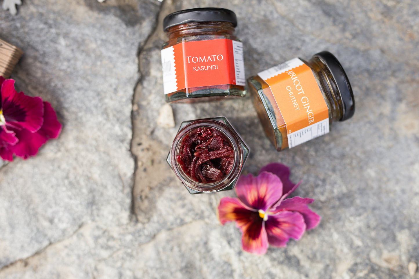 Trio of chutneys by Gibbston Valley Cheese